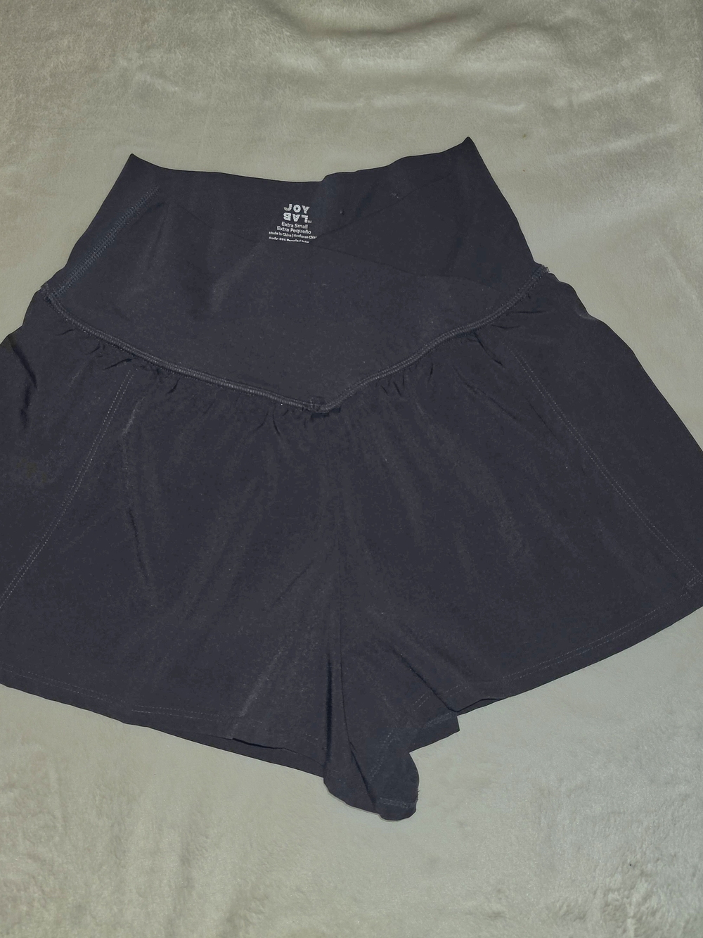 JoyLab Black High-Waist Athletic Shorts